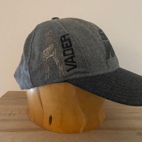 VINTAGE STAR WARS DARTH VADER STORM TROOPER SNAPBACK WOOL HAT MADE IN USA - Picture 2 of 11